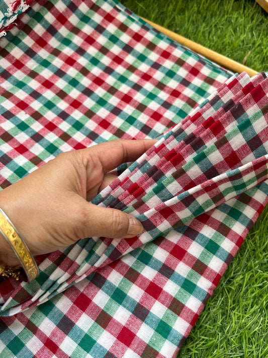 Handwoven Pure Cotton Khadi