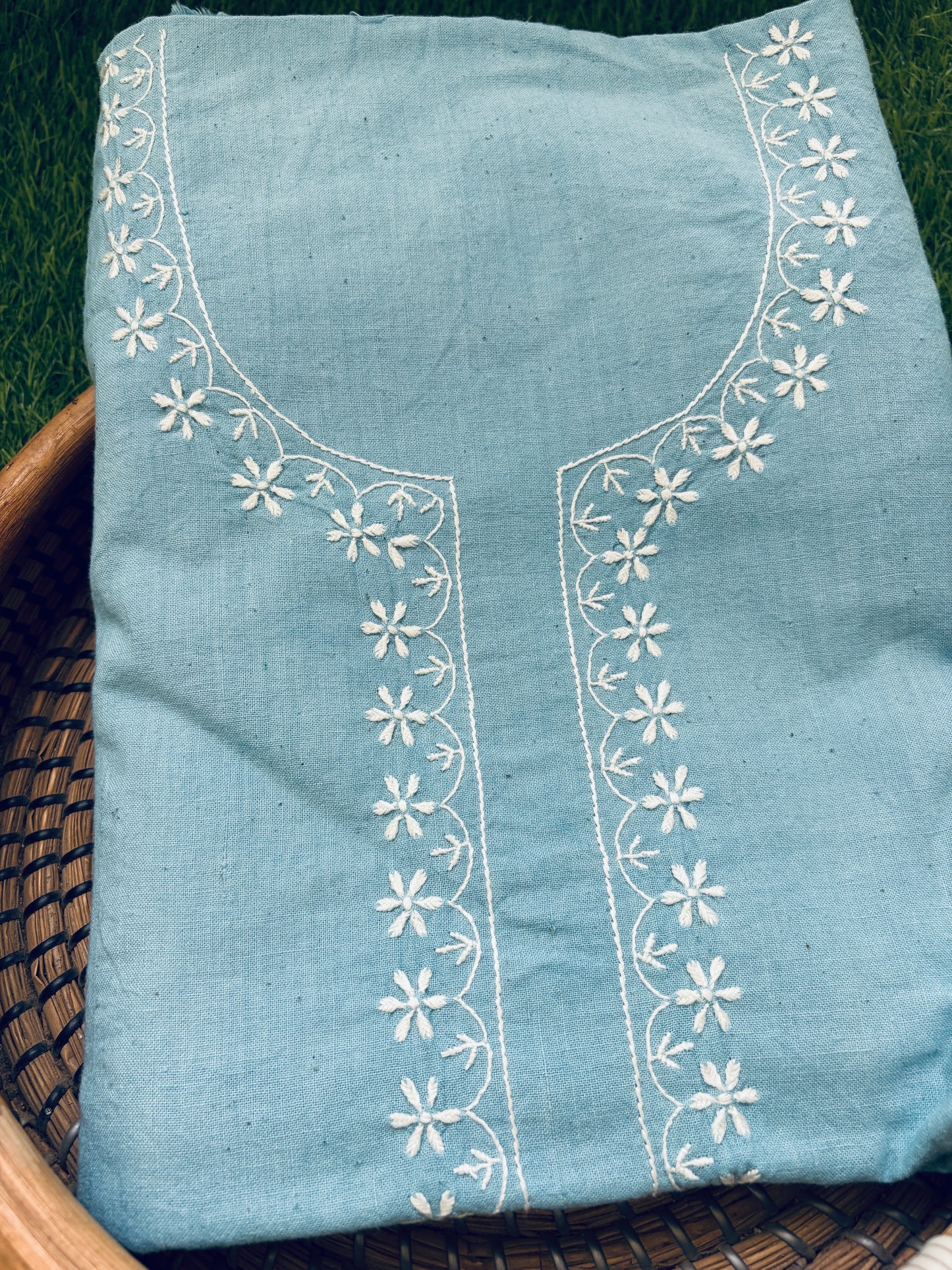 Pure handwoven khadi Kurta