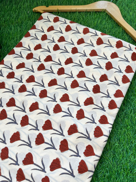 Sanganeri-Cotton florals