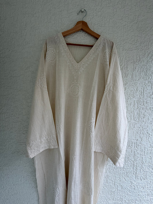 Kala cotton Kurta ( Semi Stitched)