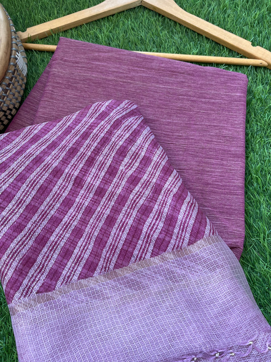 Cotton mangalgiri kurta fabric kota silk dupatta