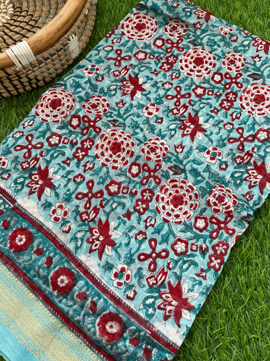 Chanderi kurta fabric