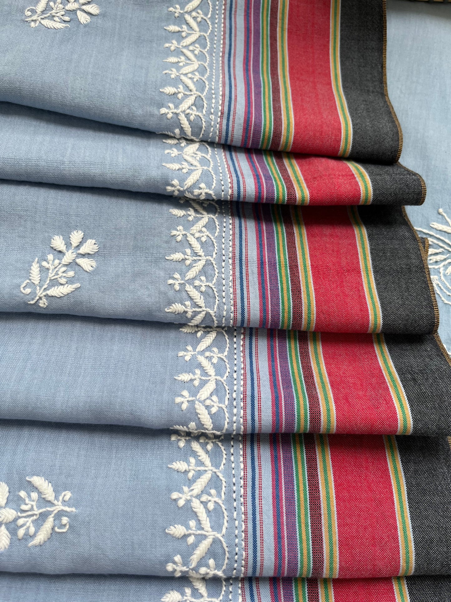Kala cotton chikan Kurta dupatta