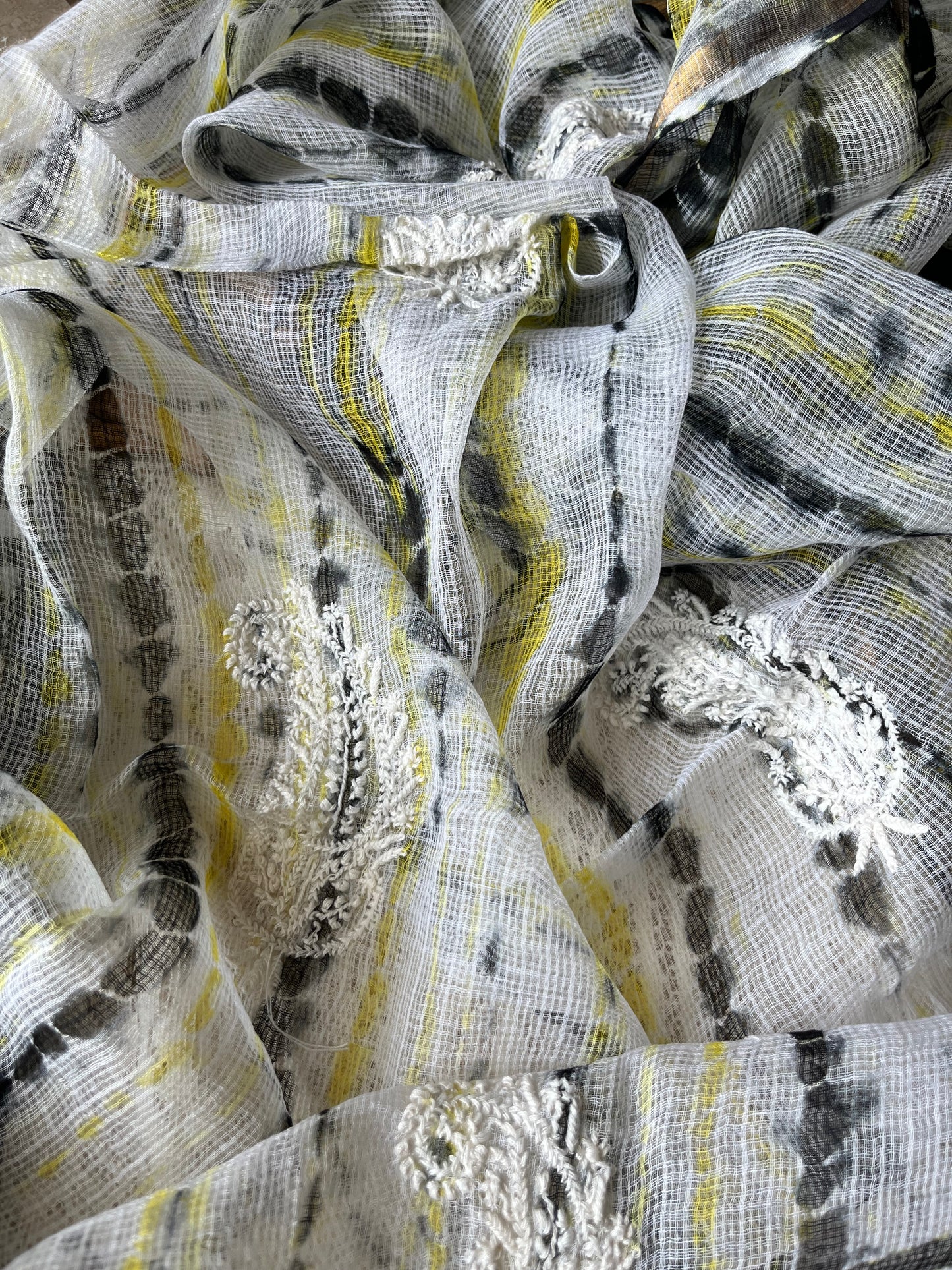 Cotton check kurta bottom fabric kota doria chikan work dupatta