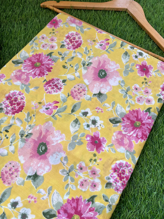 Screen Print Cotton fabric