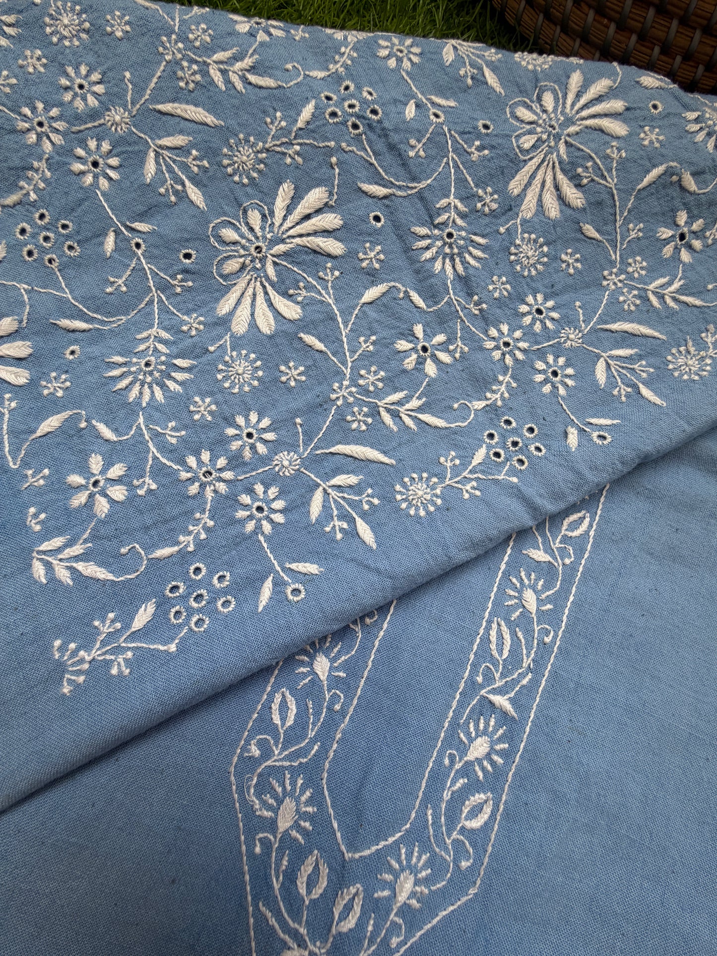 Pure handwoven khadi Kurta