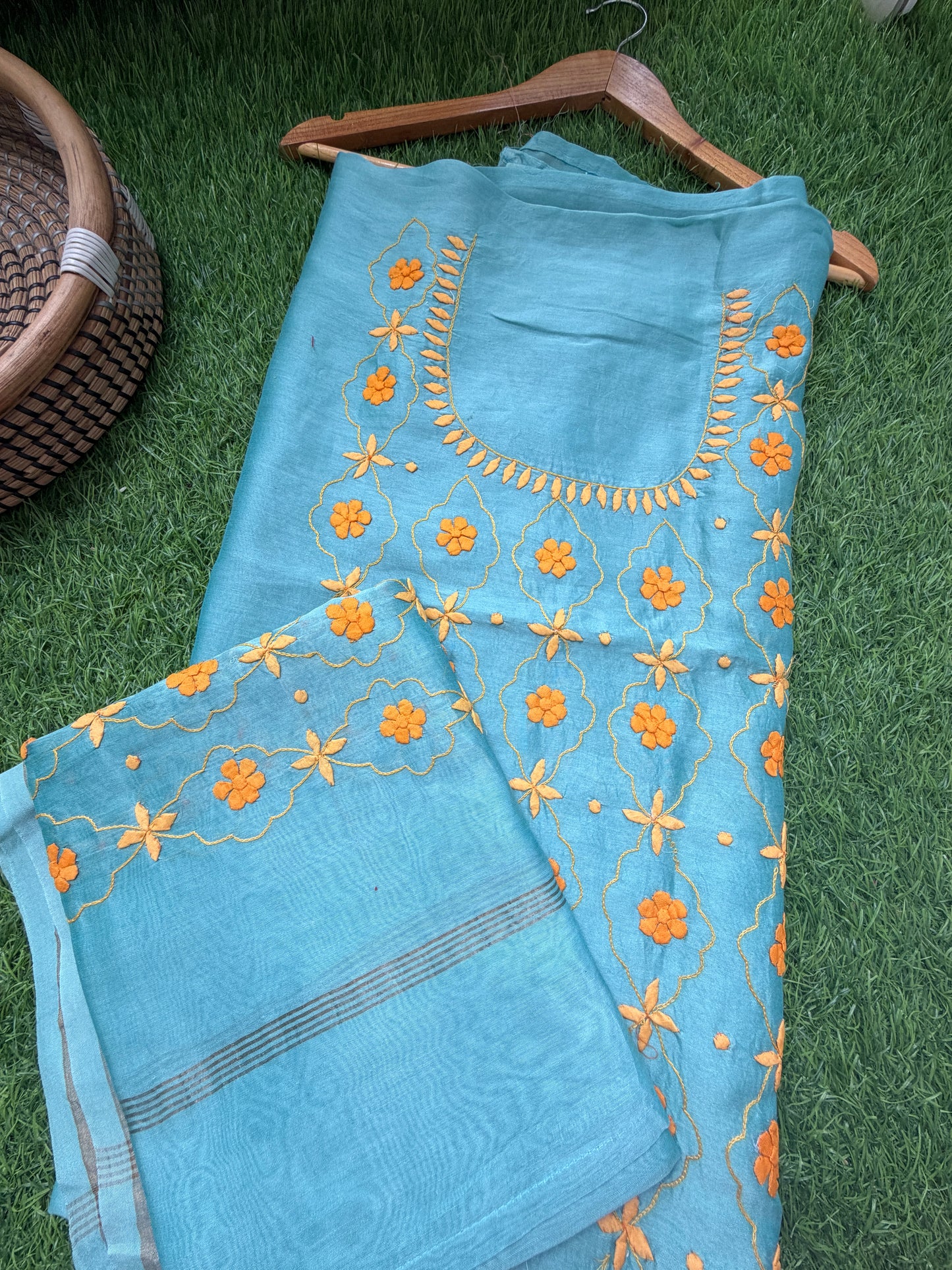 Patti kaam kurta Dupatta