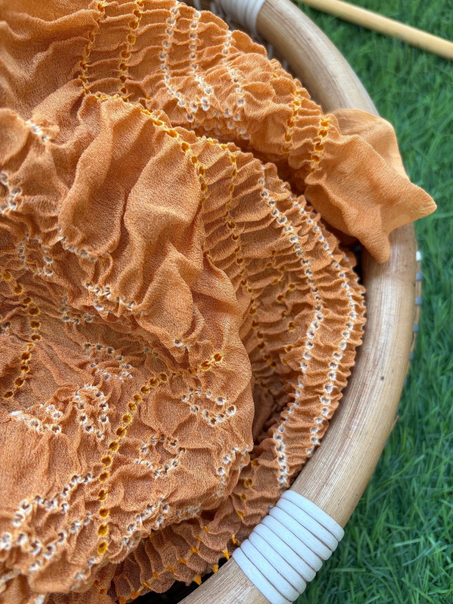Bandhani chinon Dupatta