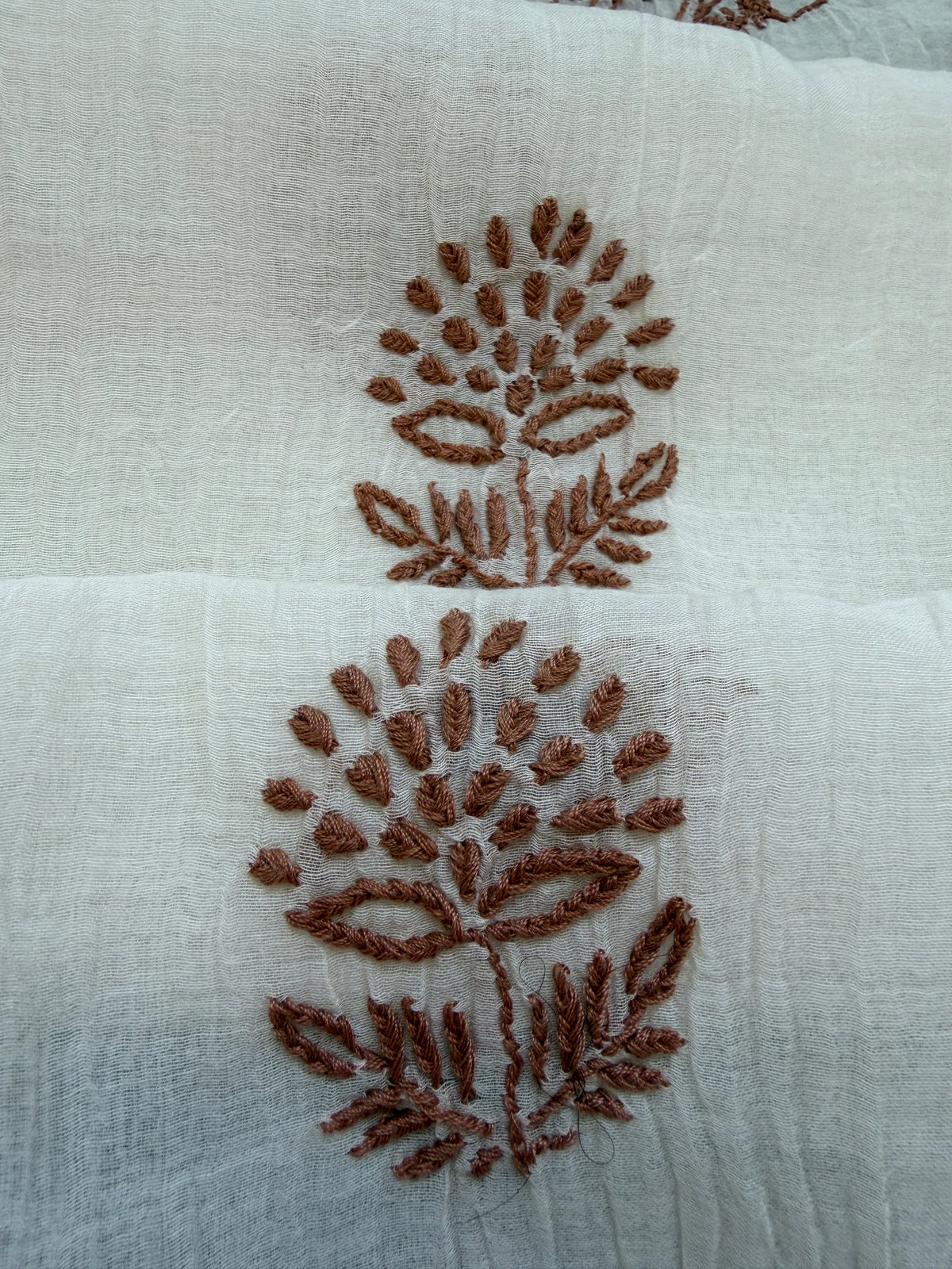 Chikankari daraz chanderi Kurta