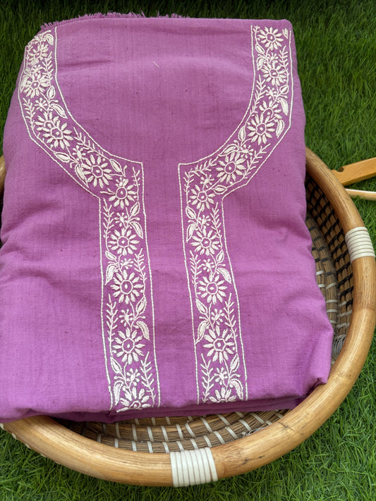 Pure handwoven khadi Kurta