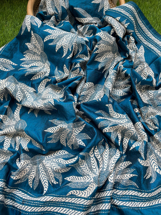 Silk Kantha Dupatta