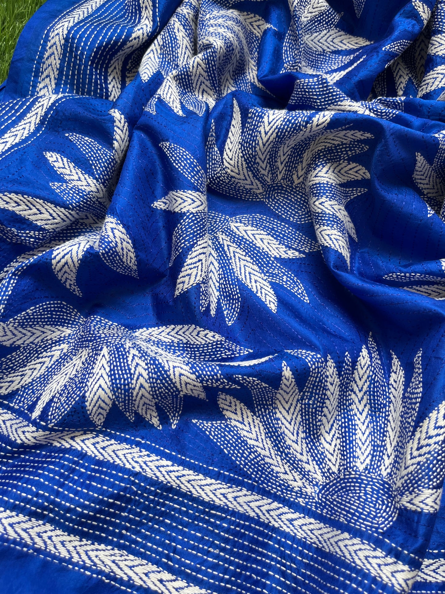 Silk Kantha Dupatta
