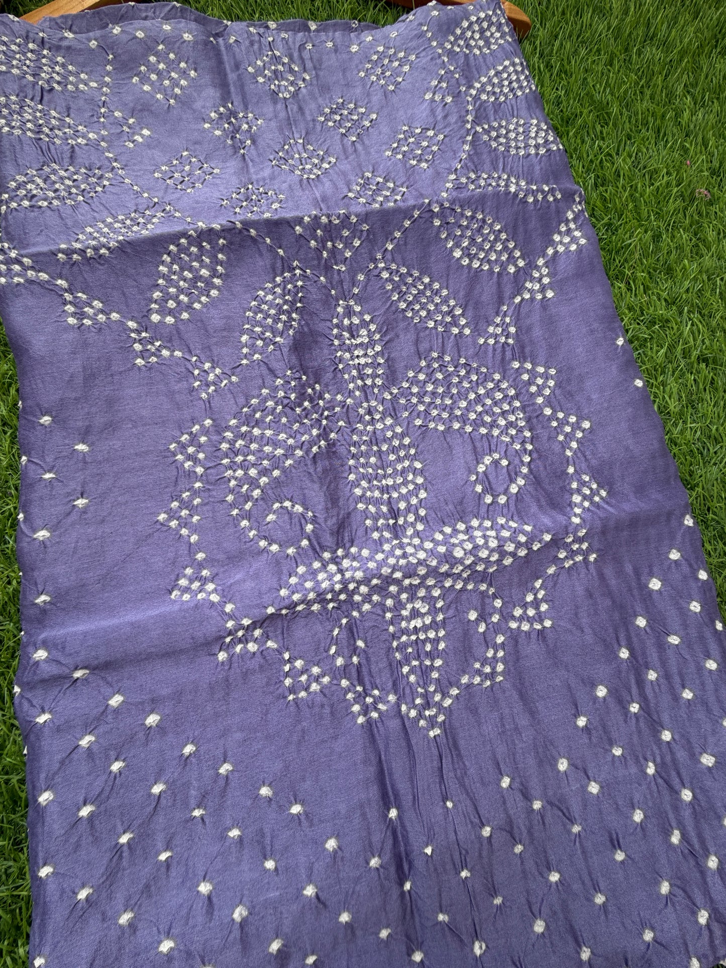 Chanderi Bandhani kurta dupatta