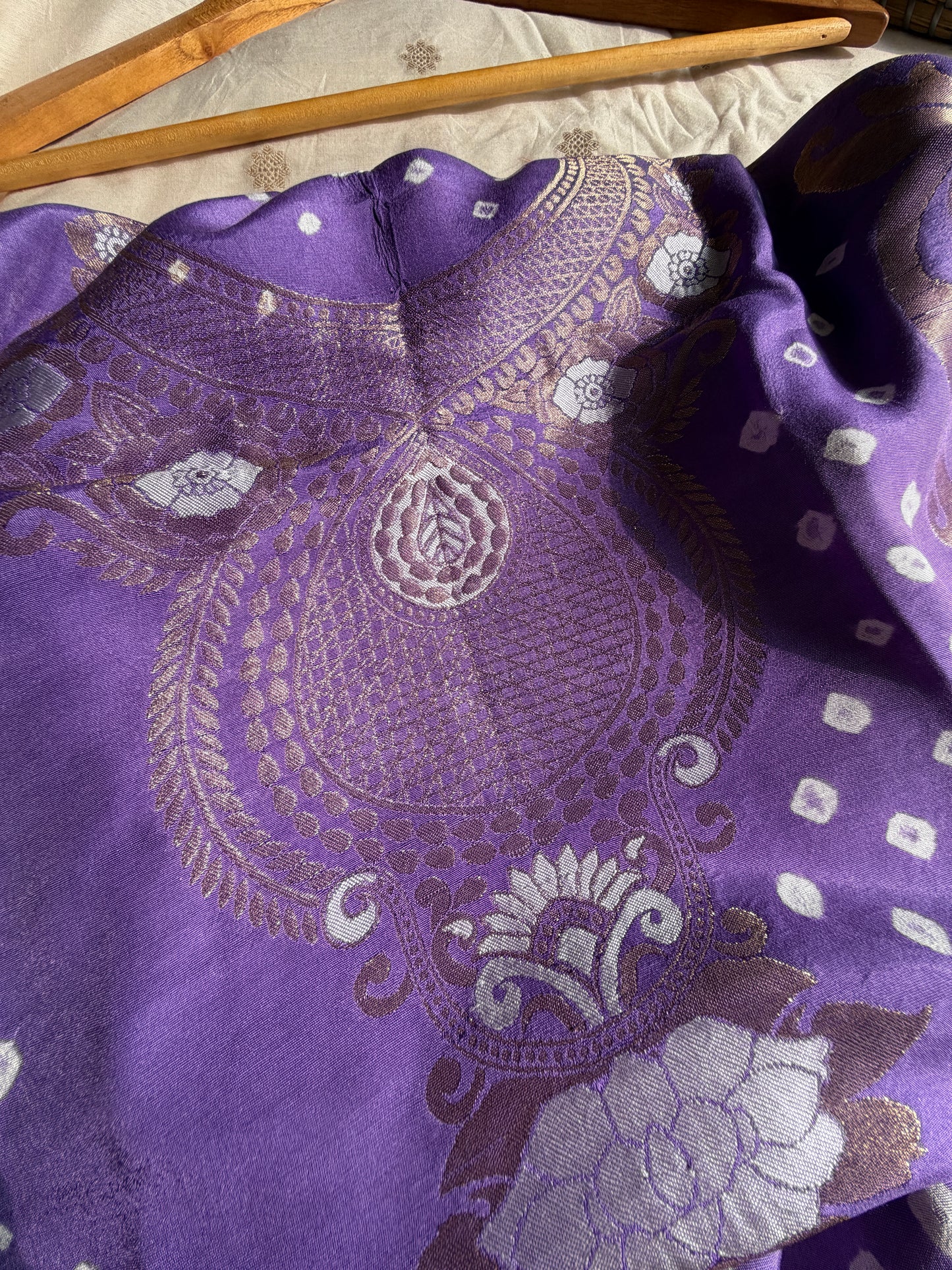 Modal Bandhani kurta bottom dupatta