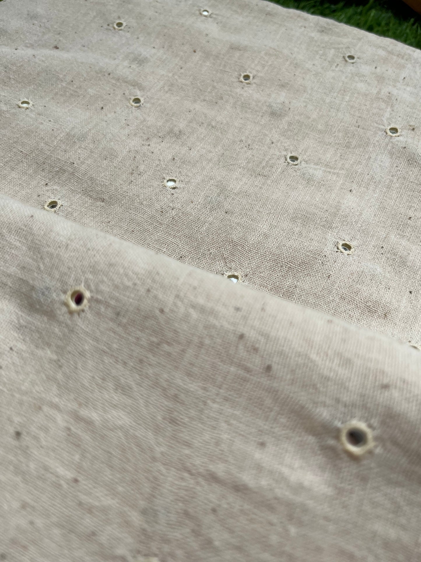 Handwoven organic kala Cotton fabric