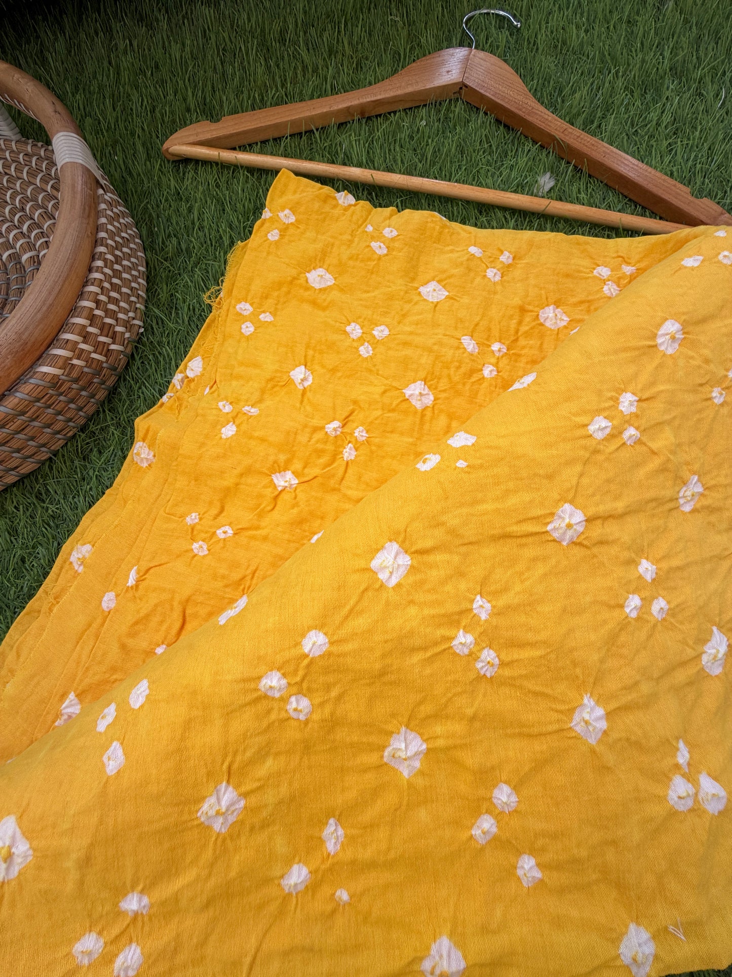 Cotton bandhani kurta