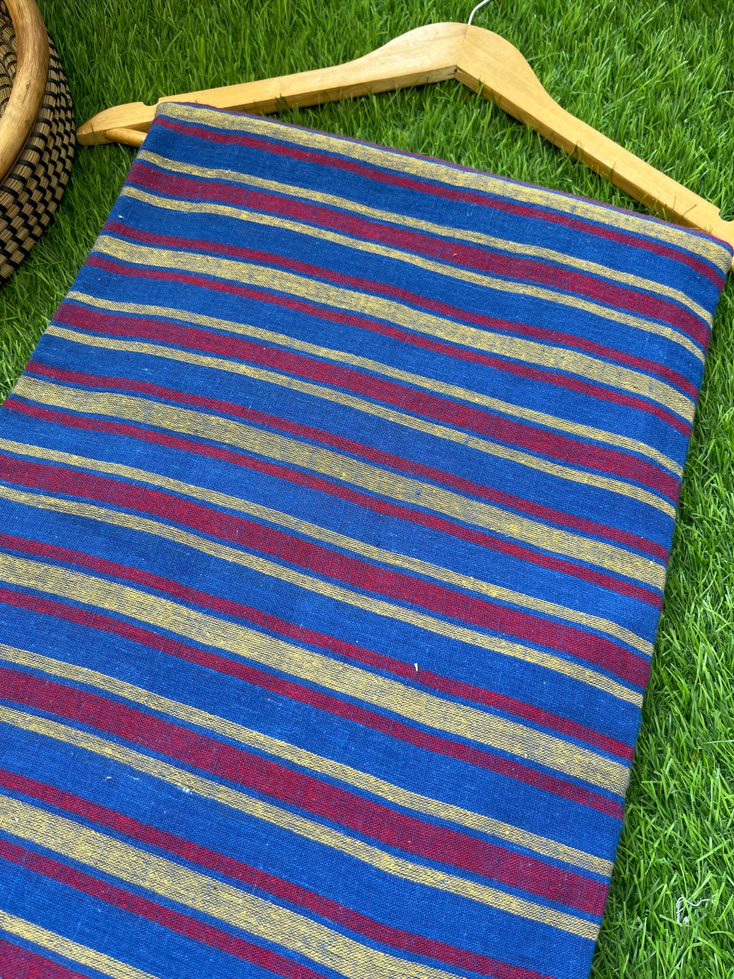 Handwoven organic kala Cotton fabric