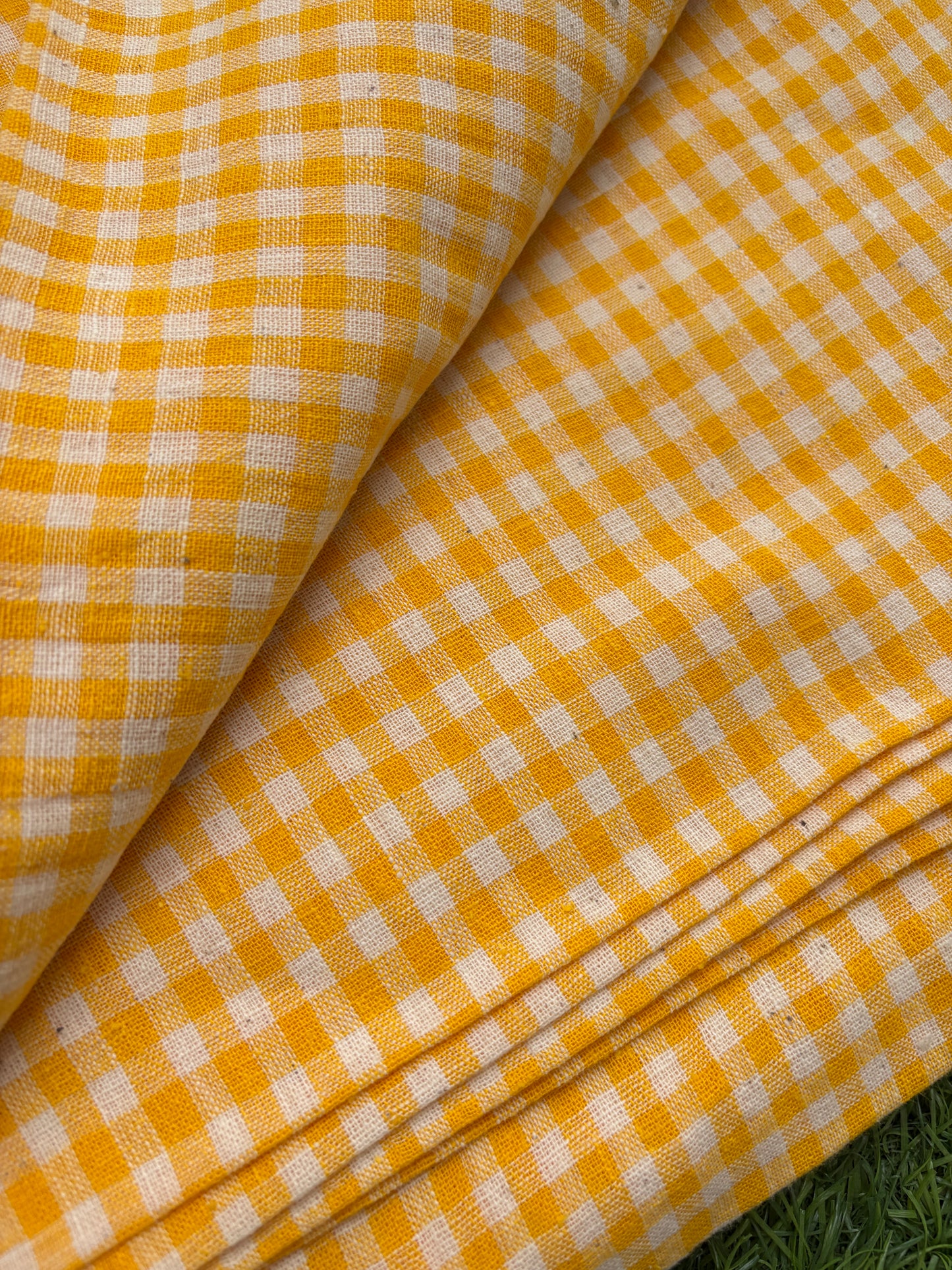 Handwoven organic kala Cotton fabric