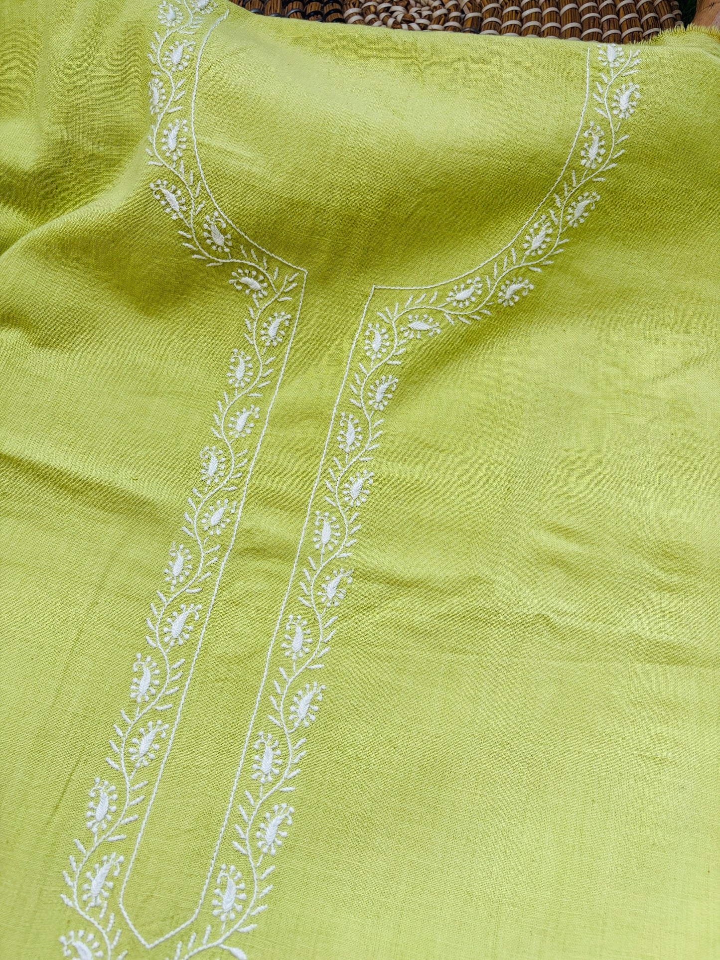Pure handwoven khadi Kurta