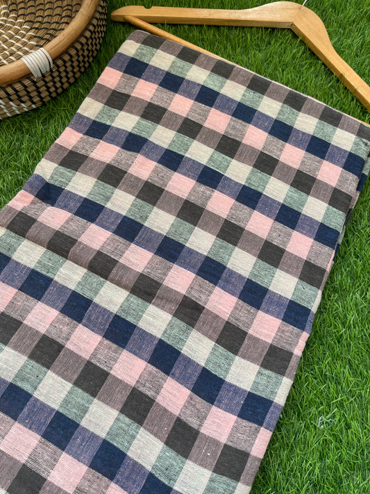 Handwoven organic kala Cotton fabric