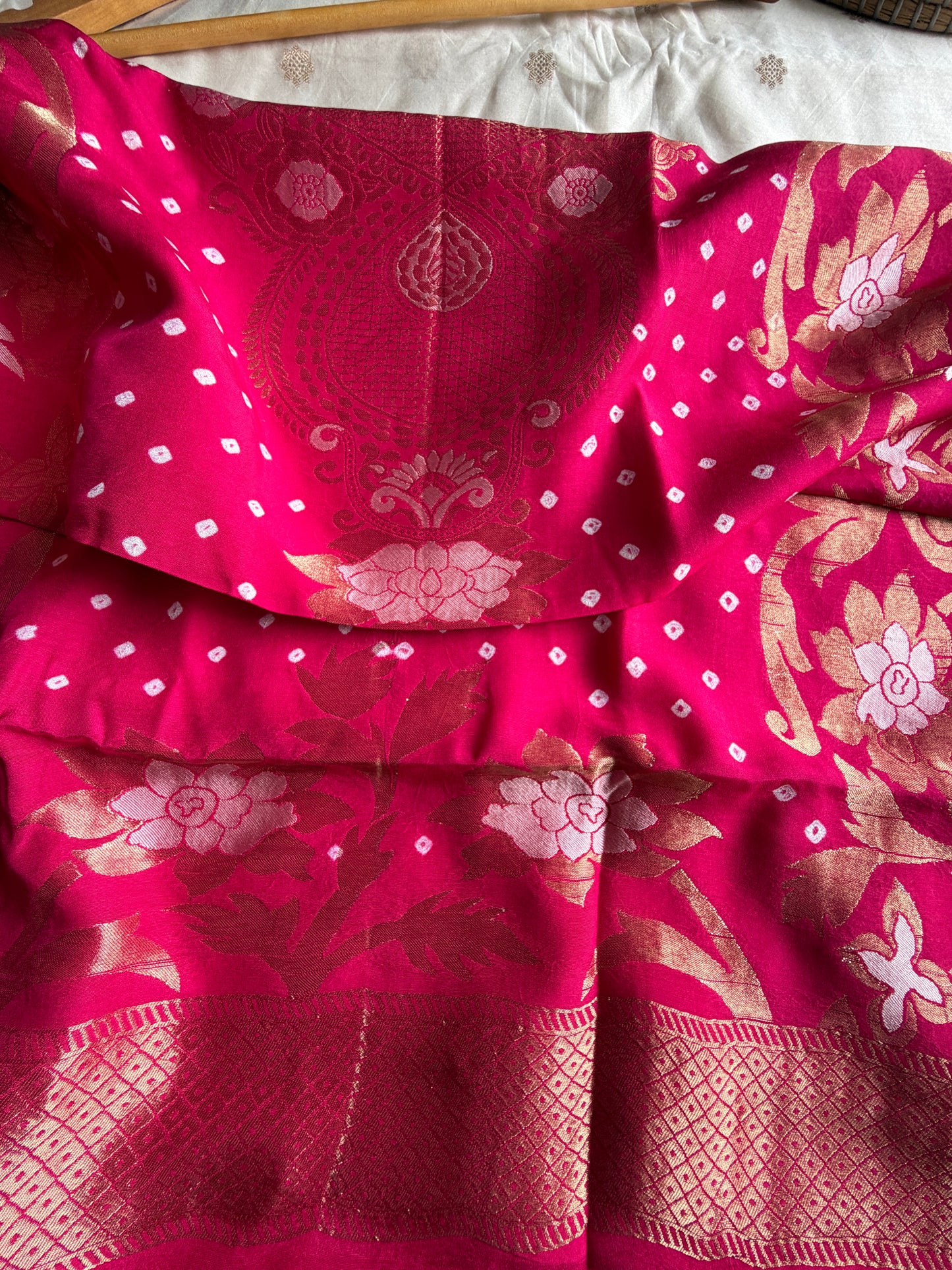 Modal Bandhani kurta bottom dupatta