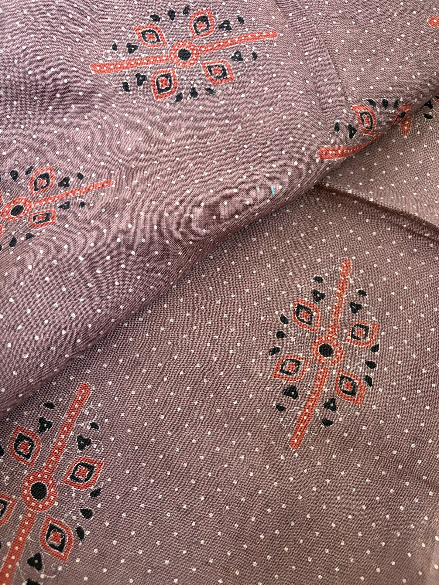 Linen Ajrakh Kurta
