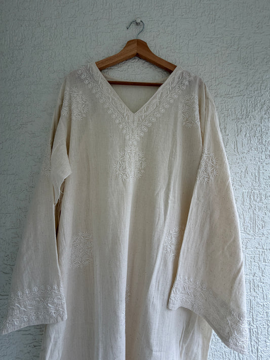 Kala cotton Kurta ( Semi Stitched)