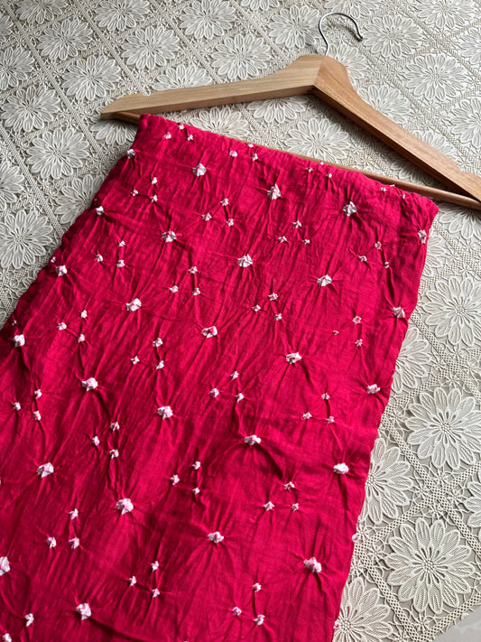 Cotton bandhani kurta