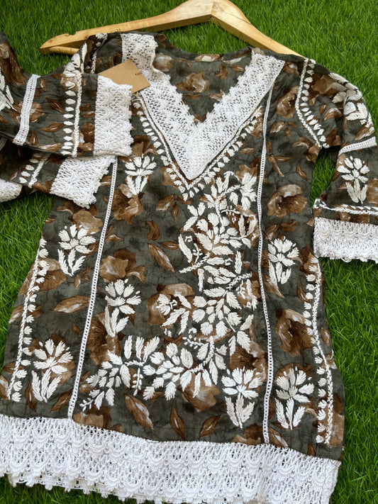 Cotton kurta bottom