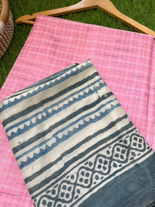 Silk kurta fabric dupatta