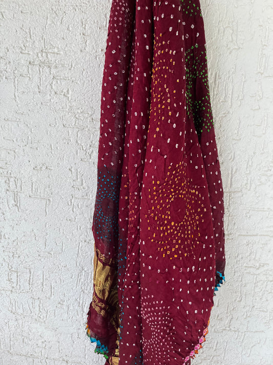 Gajji silk Dupatta