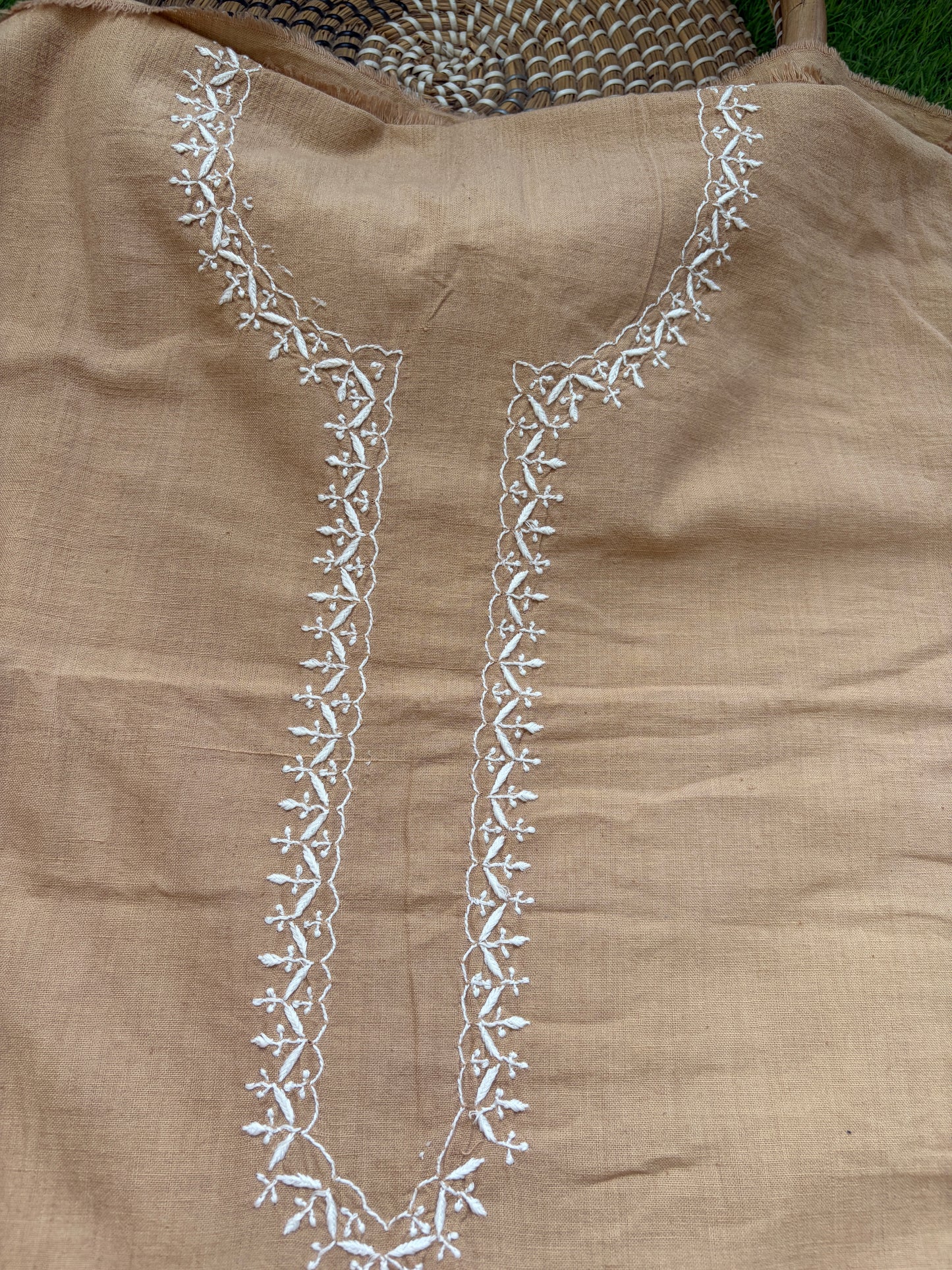 Pure handwoven khadi Kurta