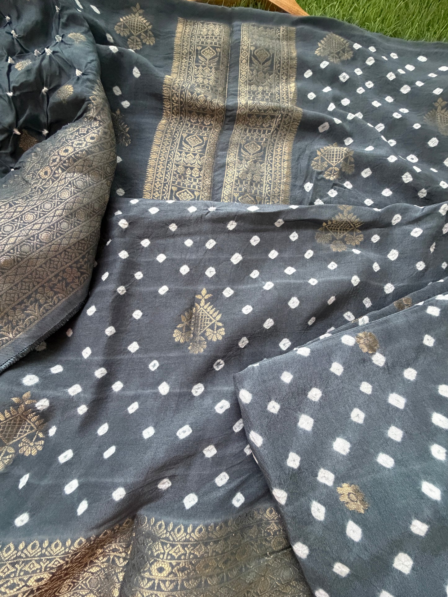 Modal Bandhani kurta bottom dupatta