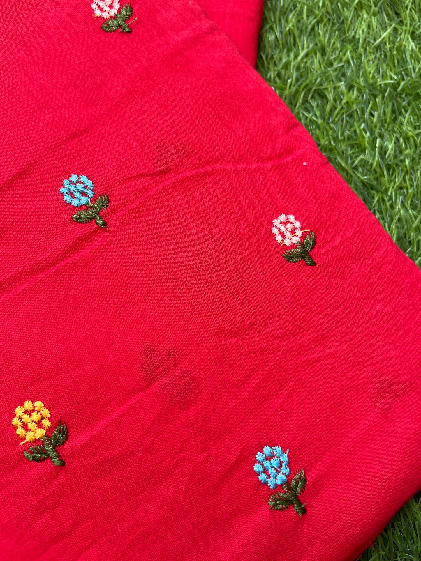 Embroidered Cotton kurta Bottom