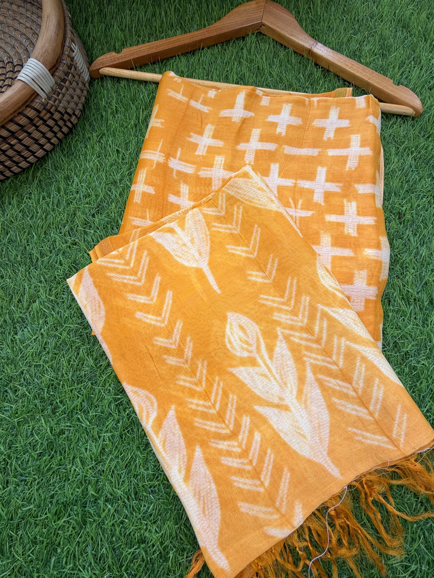 Chanderi Shibori kurta dupatta