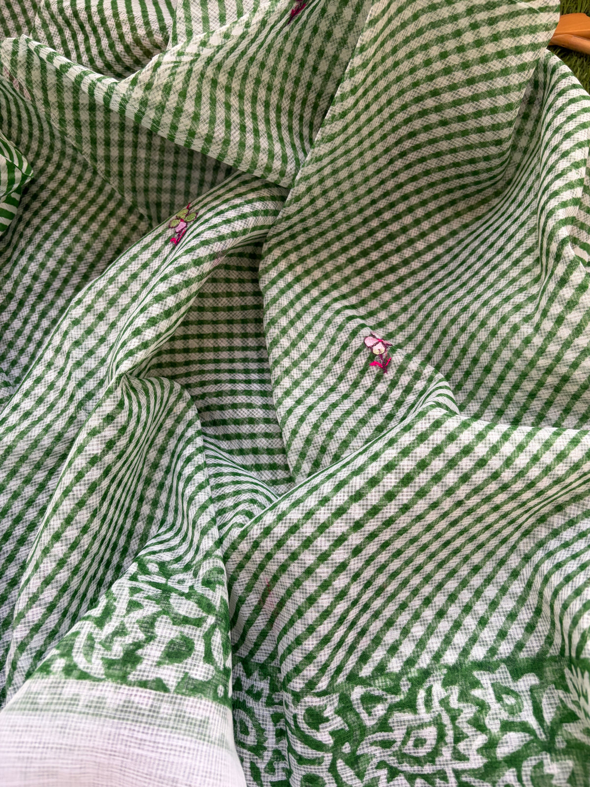 Kota kashmiri work kurta Dupatta