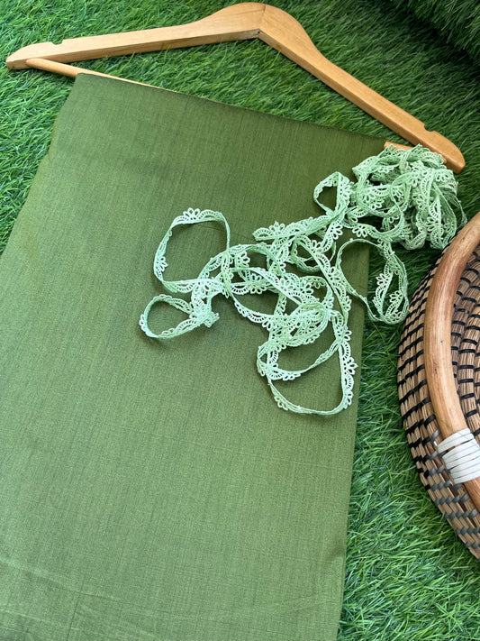 Cotton Silk plain fabric