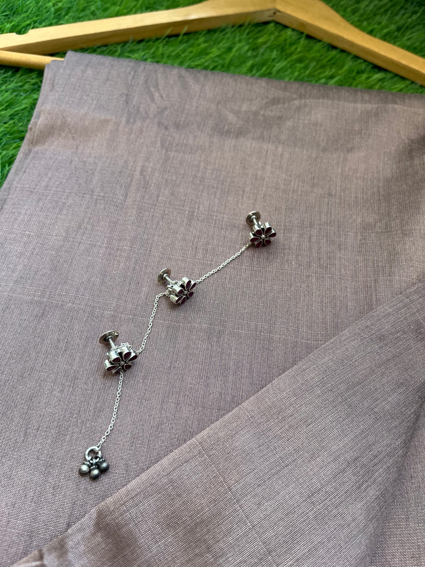 Cotton Silk plain fabric