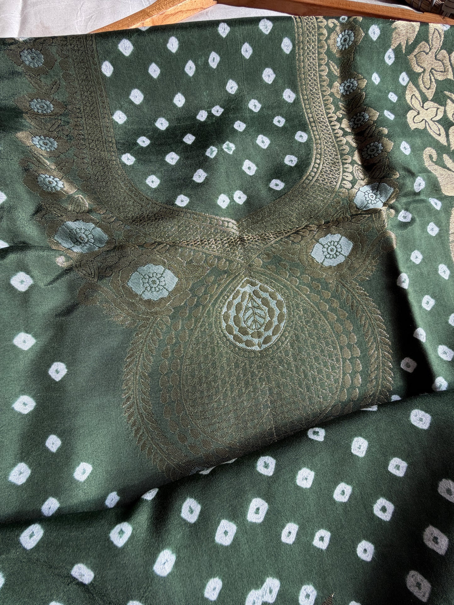 Modal Bandhani kurta bottom dupatta