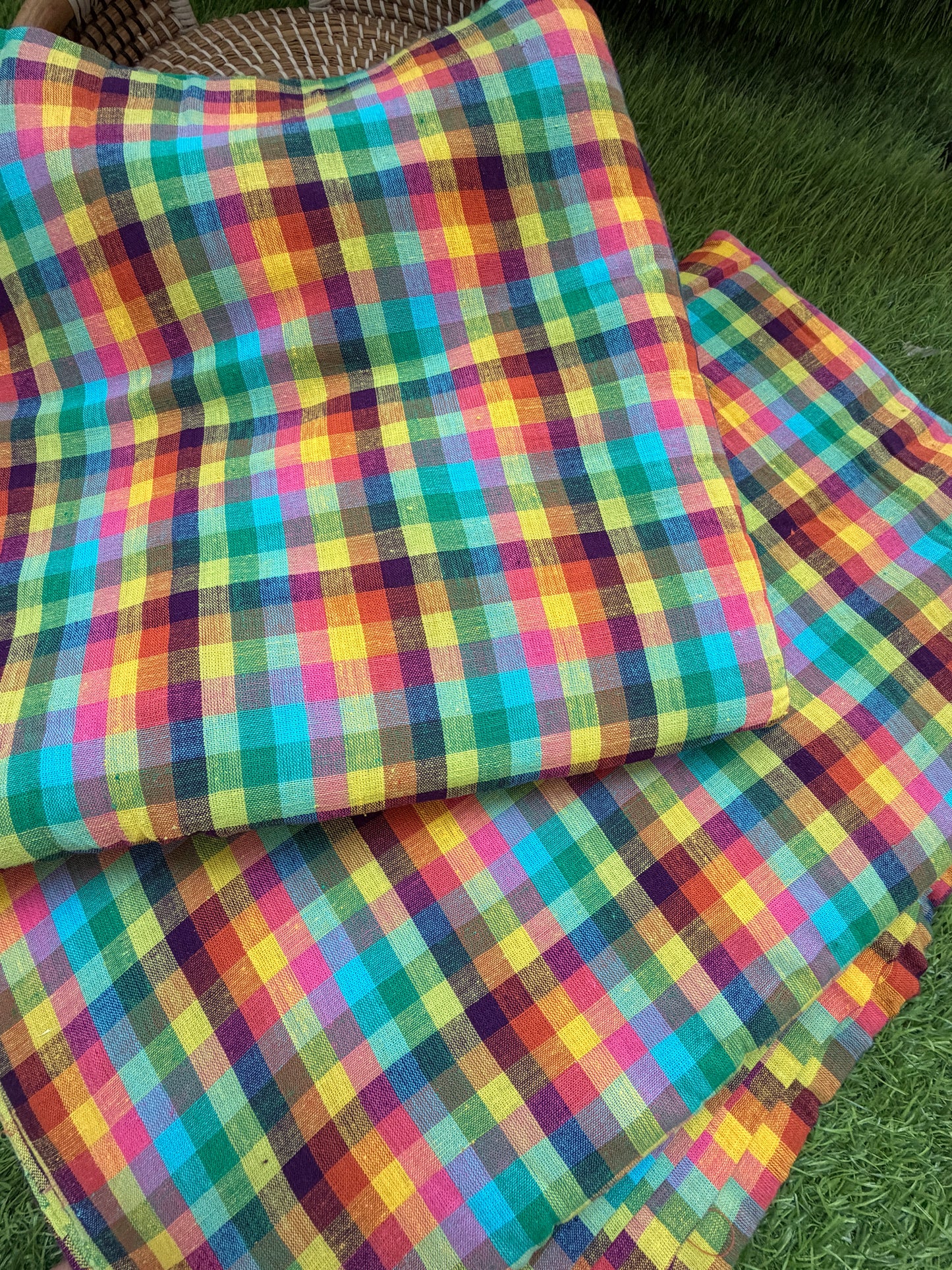 Handwoven organic kala Cotton fabric
