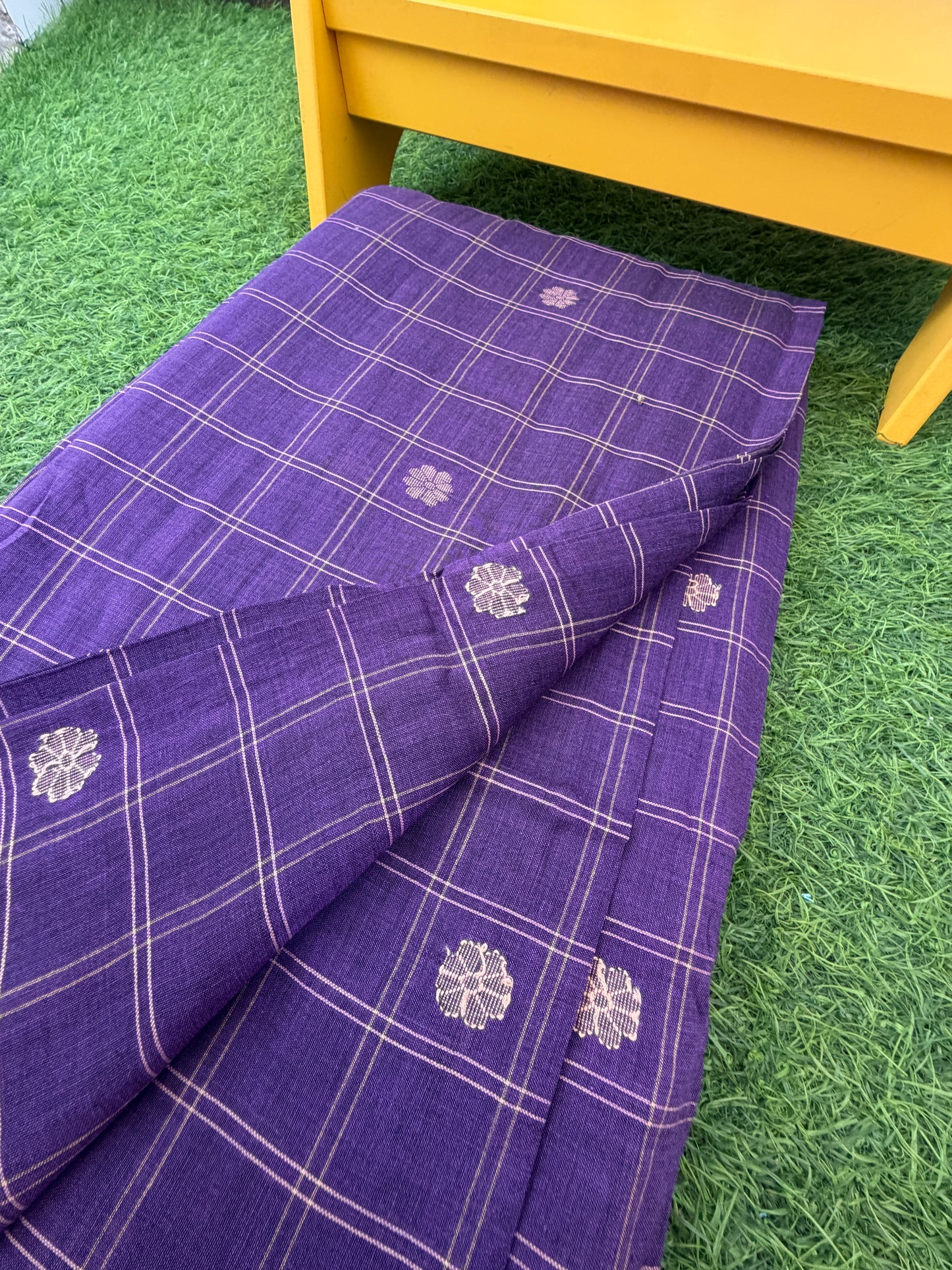 Jaamdani mul fabric