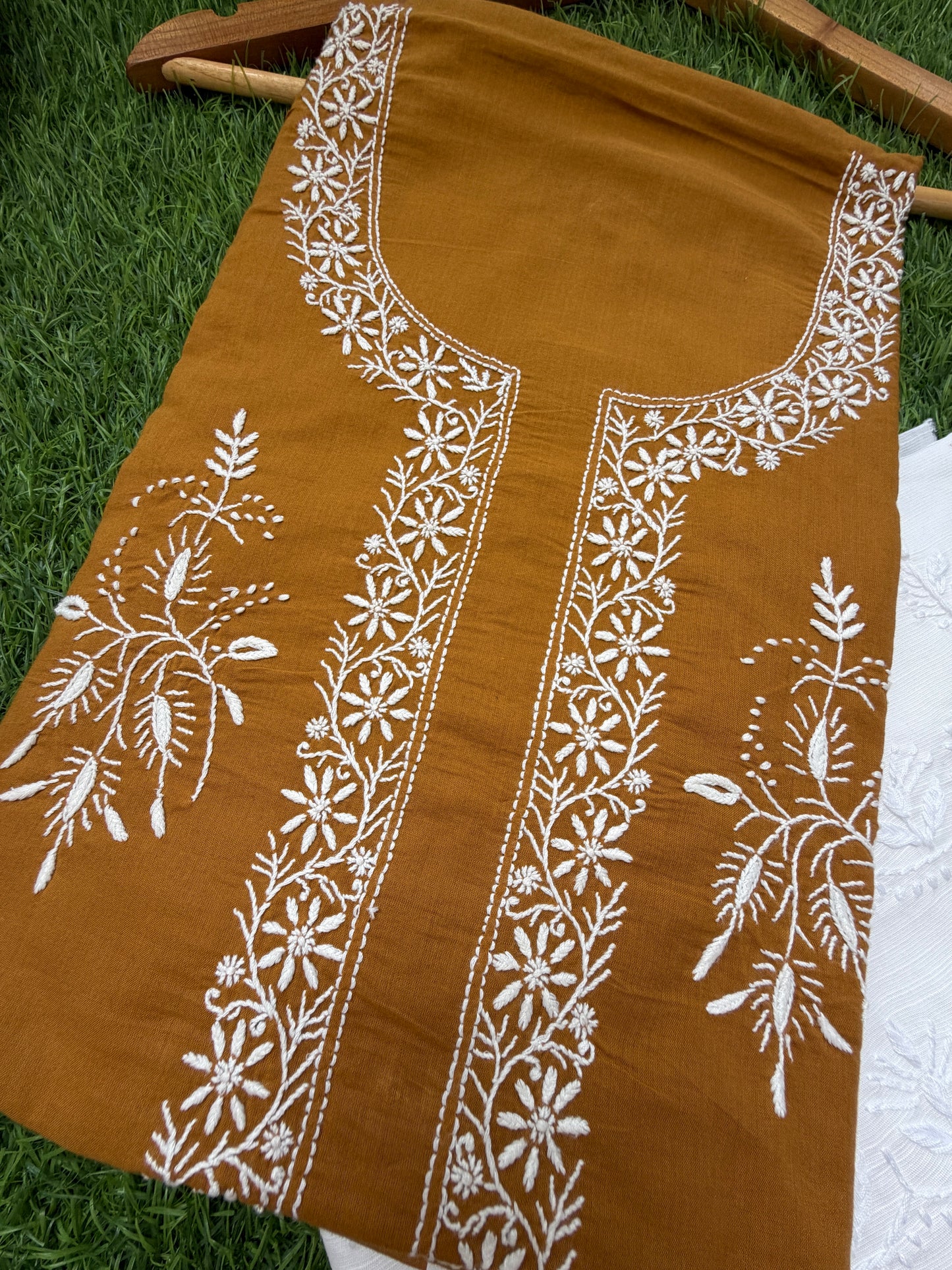 Chikankari cotton Kurta