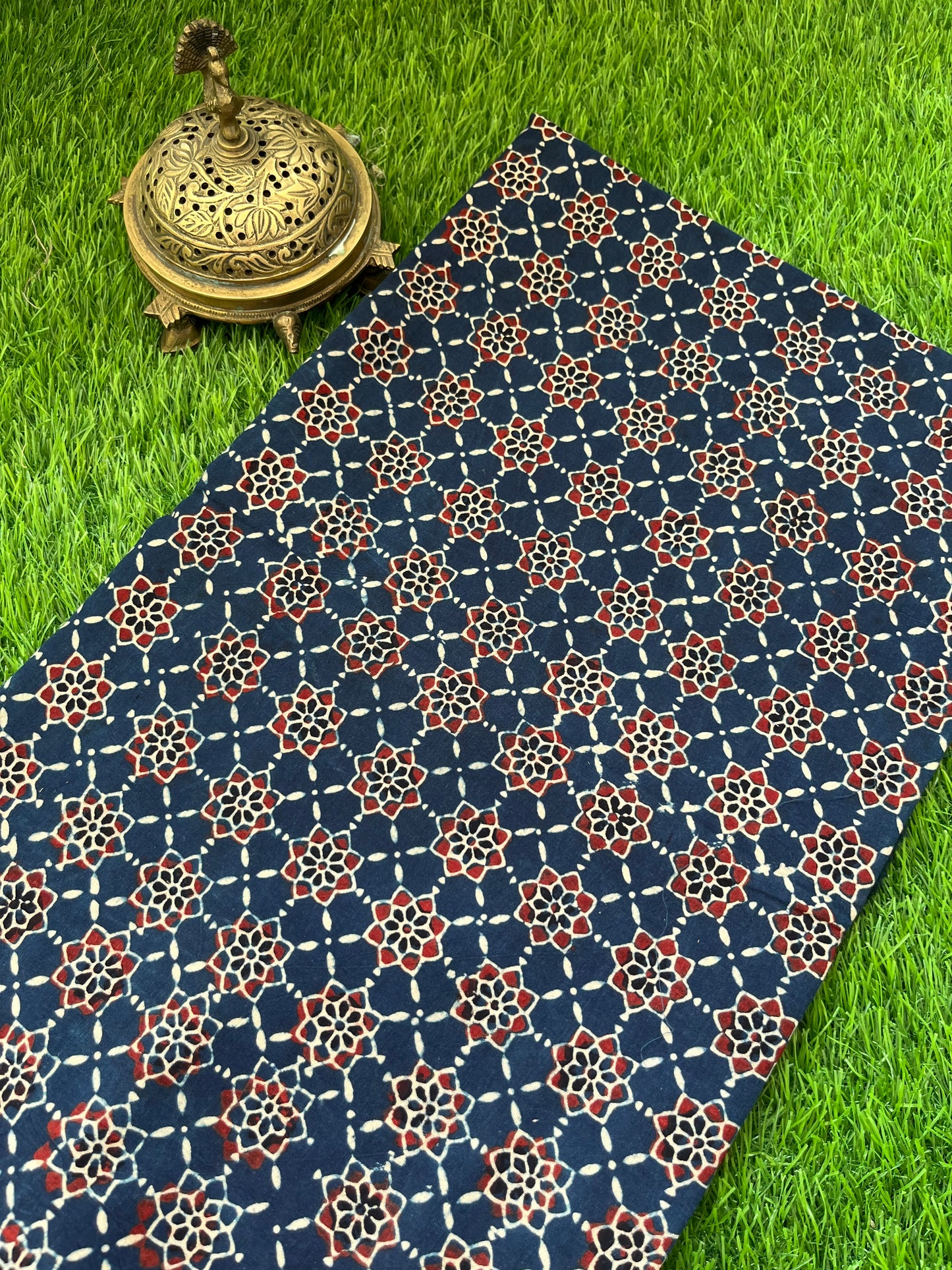 Cotton Ajrakh fabric