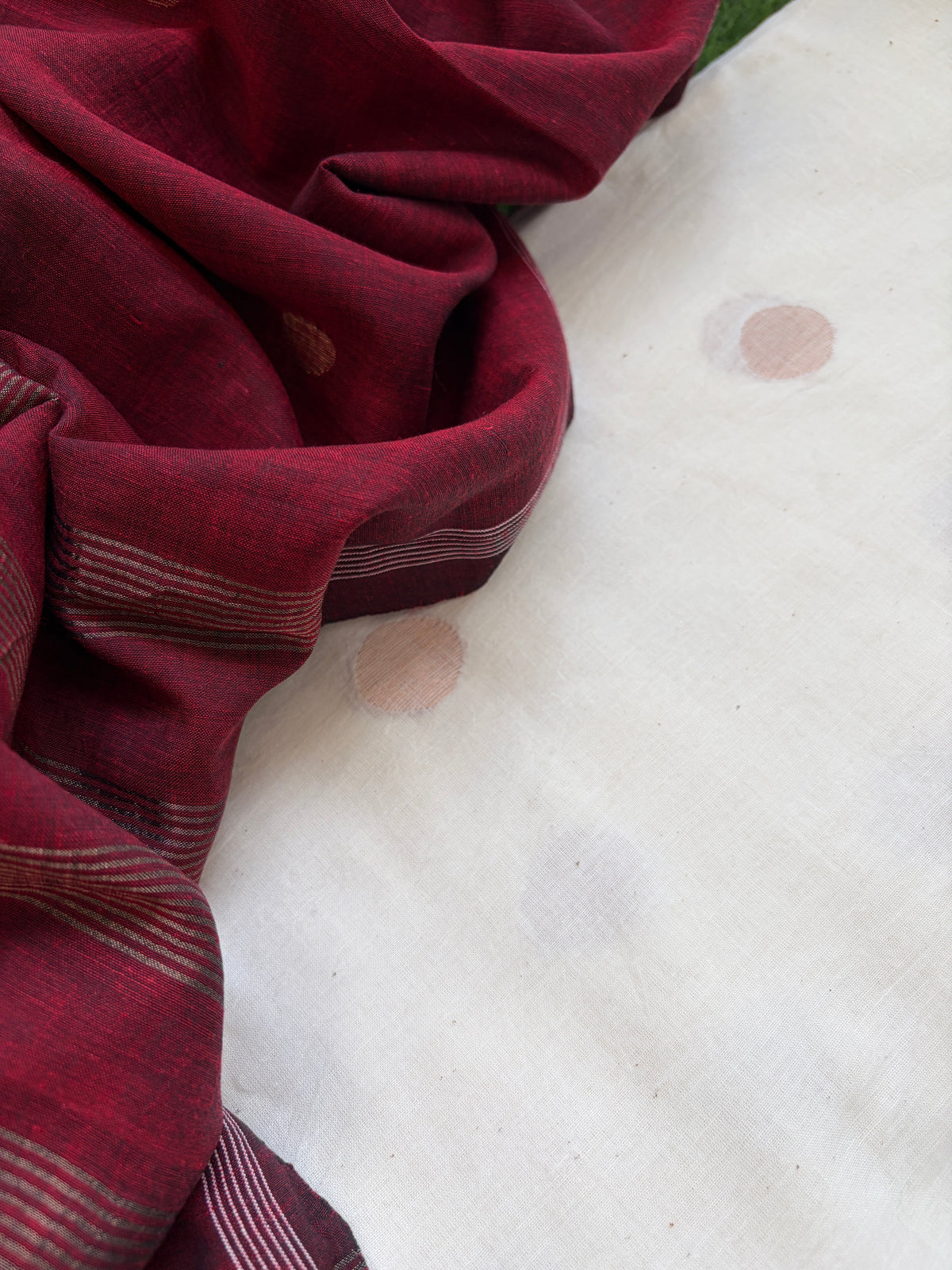 Zari jaamdani Mul dupatta kurta