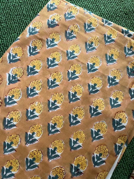 Flat 600-Cotton print