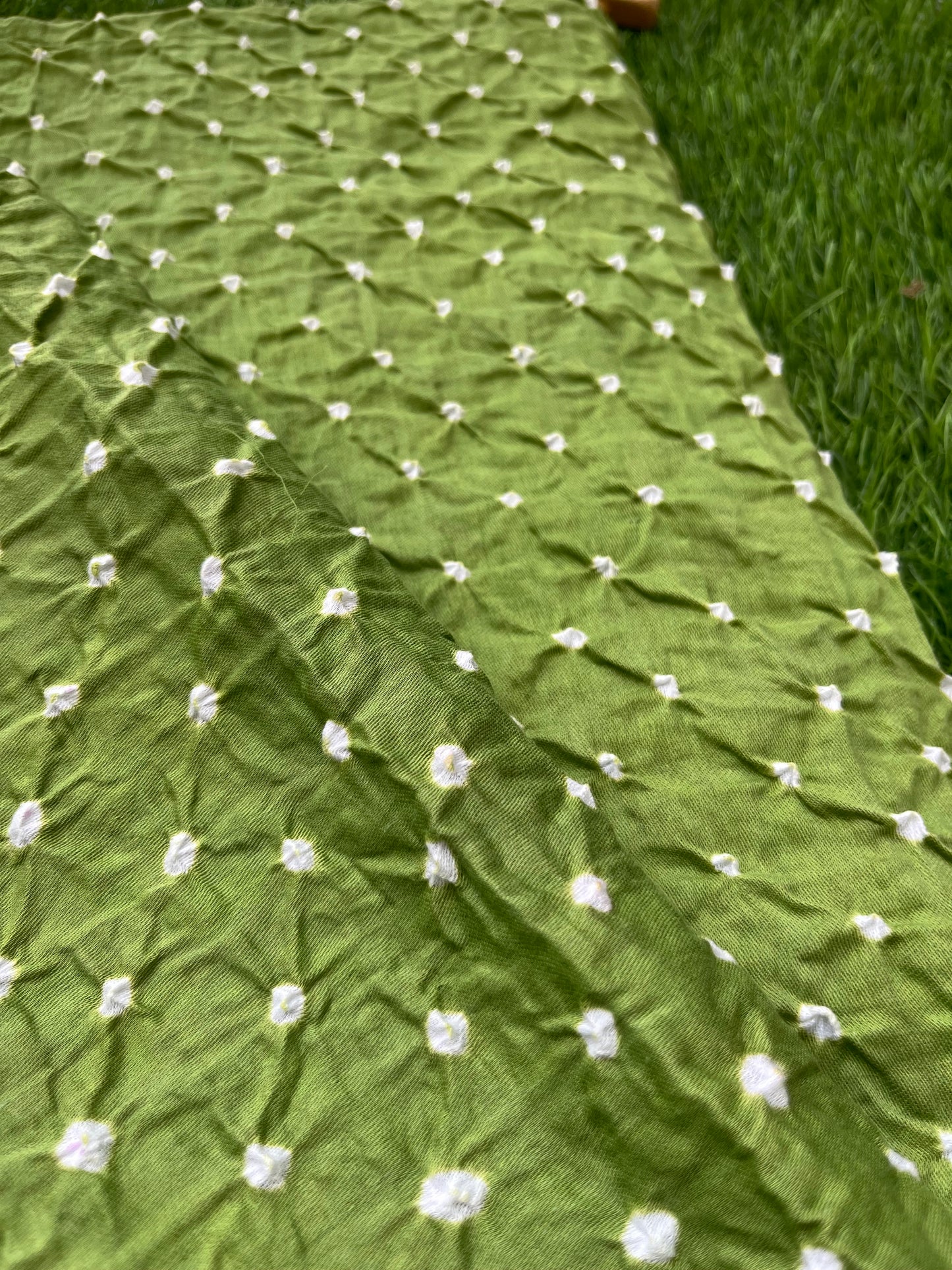 Cotton bandhani kurta