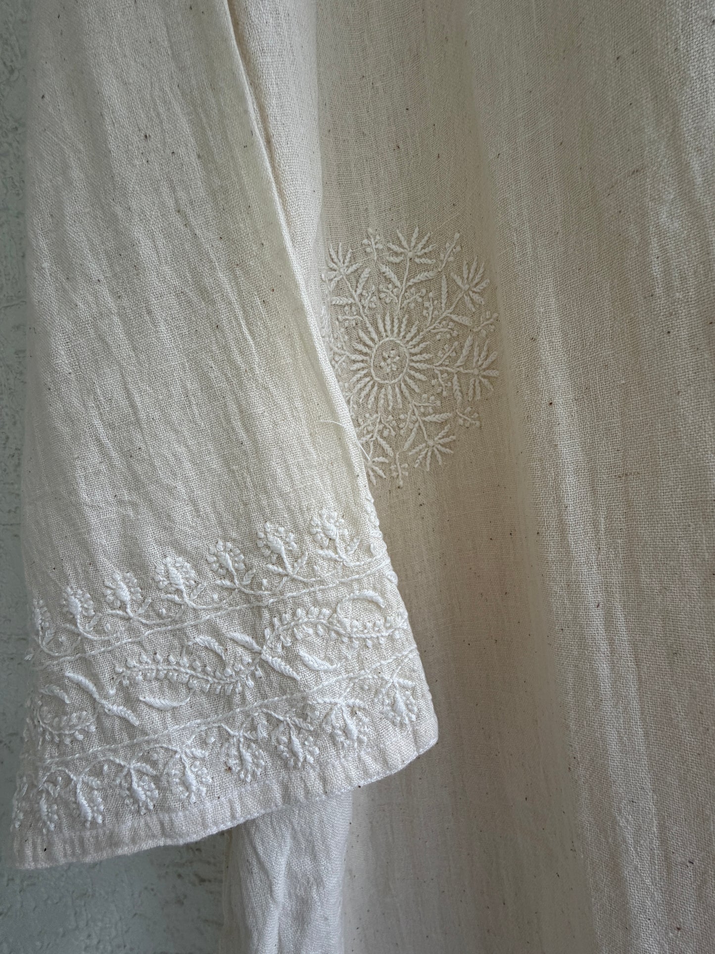 Kala cotton Kurta ( Semi Stitched)