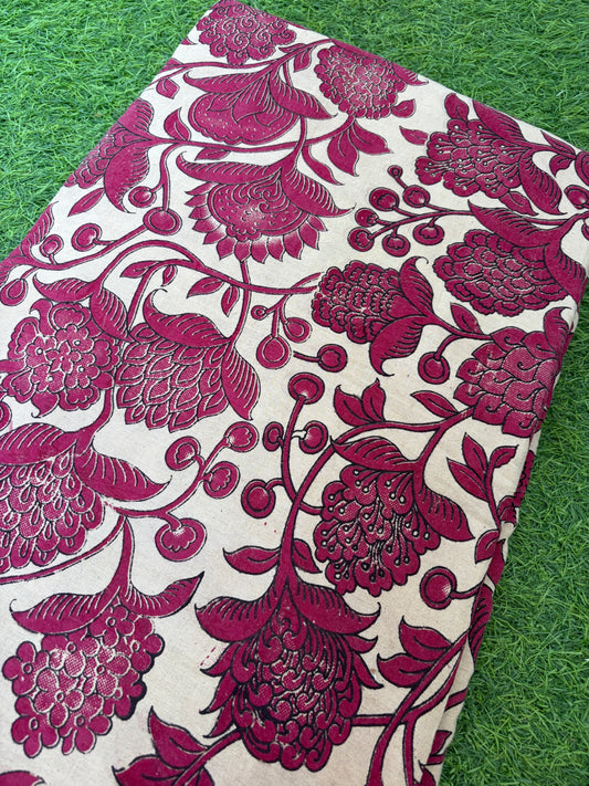 Mangalgiri cotton kalamkari print