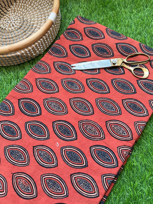 Ajrakh Cotton fabric