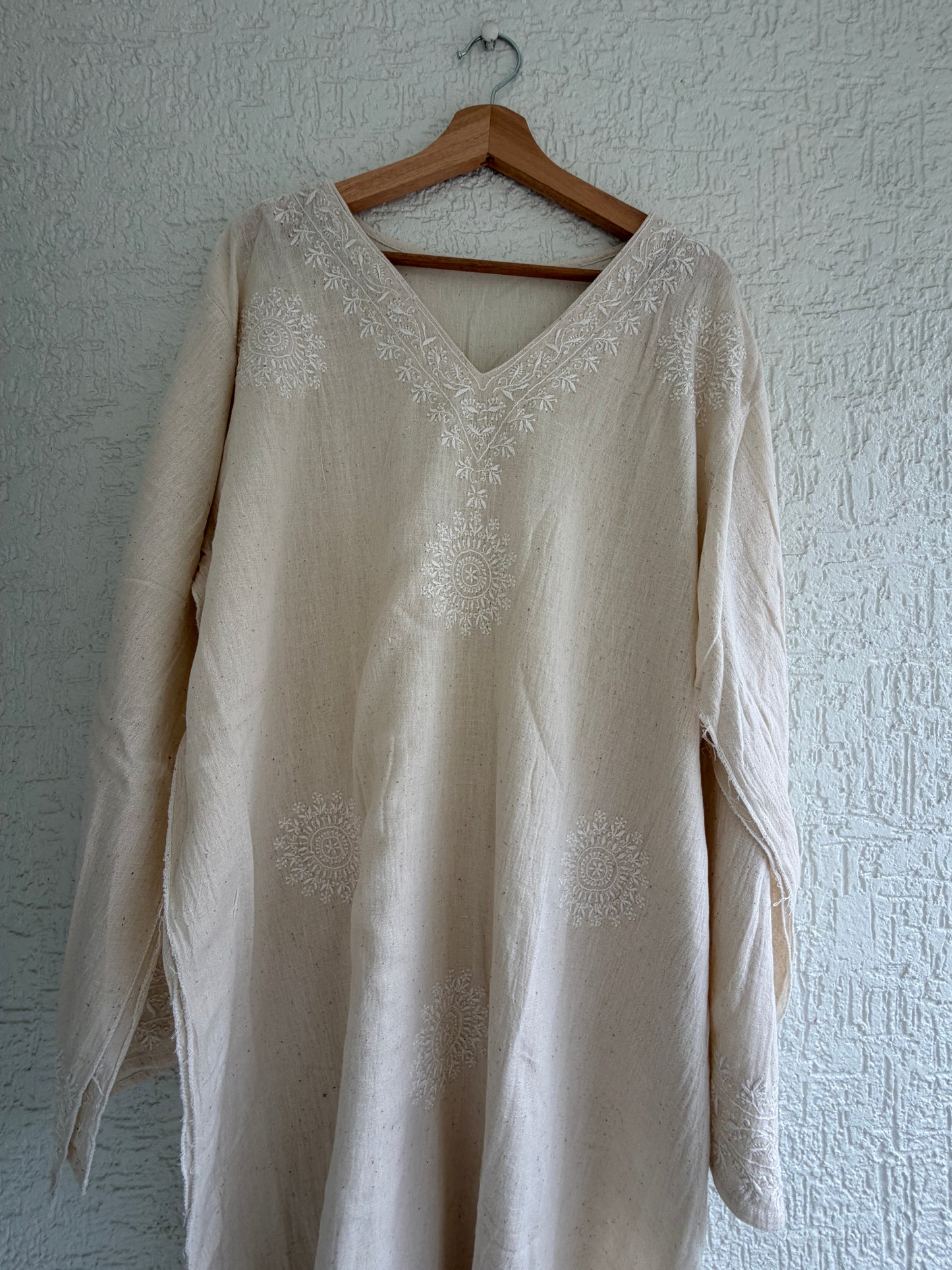 Kala cotton Kurta ( Semi Stitched)